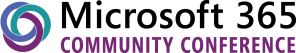 Microsoft 365 Community Conference logo