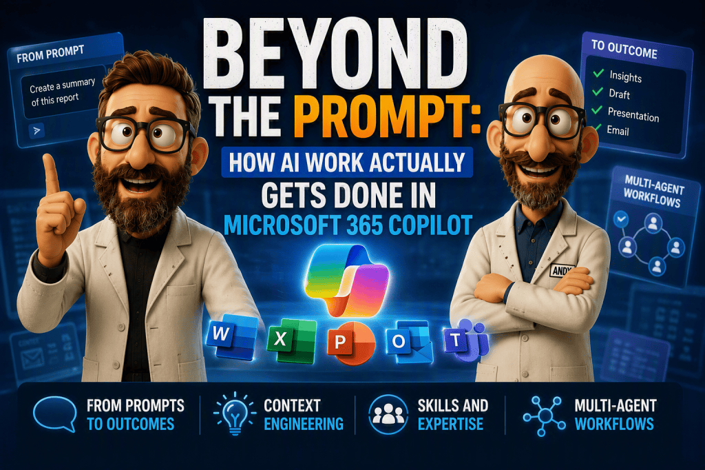 Beyond the Prompt episode thumbnail: How AI Work Actually Gets Done in Microsoft 365 Copilot